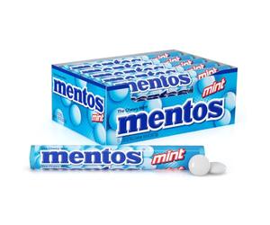 Mentos Peppermint (Economy Case Pack) 1.32 Oz Roll (Pack of 15) by Mentos [Foods]