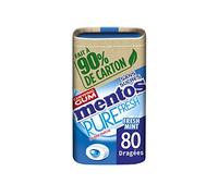 MENTOS PURE FRESH MINT, Bleu, 160 g (lot de 1), 80 dragées