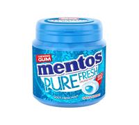 Mentos Chewing-gum Pure Fresh – Menthe fraîche, sans sucres – Boîte de 50 dragées, 100 g