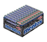 Mentos – Bonbons Réglisse – Boîte de 40 rouleaux