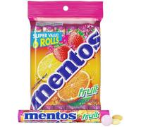 Mentos Candy, Fruit Rolls, 7.92 Ounce, (6 Rolls)