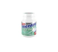 Mentos White Menthe Verte - Chewing-Gums Sans Sucres 40 Dragées | Chewing-gums sans sucres offrant une sensation de fraîcheur intense à chaque mastication.