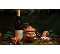 Menu burger avec frites ou salade et dessert au choix pour 2 personnes : Burger spécial / À emporter