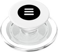 Menu Cercle - Sélectionner pour plus. Trois lignes, trois points PopSockets PopGrip pour MagSafe
