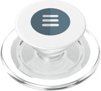 Menu Cercle - Sélectionner pour plus. Trois lignes, trois points PopSockets PopGrip pour MagSafe