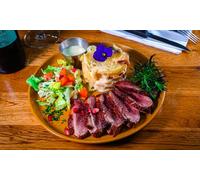 Menu découverte comprenant entrée plat ET dessert pour 2 personnes