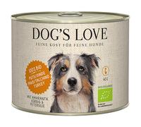 Menu Dog's Love BIO Dinde avec Amaranth, Potiron & Persil 400gx6