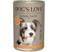 Menu Dog's Love Senior Dinde avec courgettes & millepertuis 400gx6
