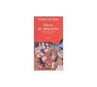 Menu du dimanche - Thi Hoai Pham - Actes sud - broché - Livre