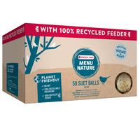 Menu Nature 50 Boules de Suif - sans filet + Nourrisseur - 4,5 kg