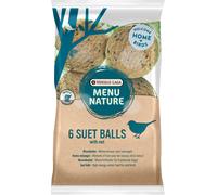 Boules De Graisse Pour Oiseaux De La Nature Versele Laga Menu Nature - Sachet De 6 Boules De 90 G Avec Filet