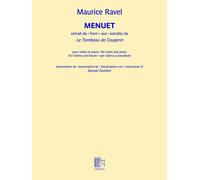 Menuet (Extrait Du Tombeau De Couperin) / Recueil + Partition