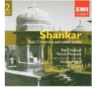 MENUHIN/LSO/LPO/+ RAVI SHANKAR - SITAR KONZERTE 1+2 (EX DF) 2 CD 7 TRACKS NEUF