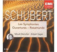 Menuhin,Yehudi - Schubert : Symphonies 1 à 9 (Coffret 5 CD)