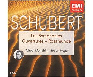Menuhin,Yehudi - Schubert : Symphonies 1 à 9 (Coffret 5 CD)