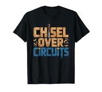 Menuisier À Main Ciseau Et Maillet Fierté D'artisan Travail T-Shirt