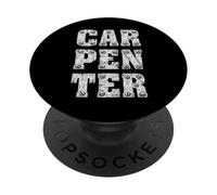 Menuisier menuiserie Menuisier Typographie DIY PopSockets PopGrip Adhésif