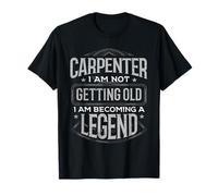Menuisier ne vieillit Pas Devenir Légende Charpentier T-Shirt