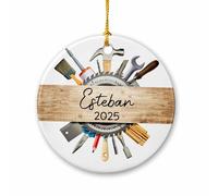 Menuisier Ornement Suspendu Mignon Décoration De Noël A Suspendre Créatif Pendentif De Noël pour Maison Salon Fête