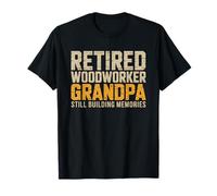 Menuisier Retraité Grand-Père Atelier Charpentier T-Shirt