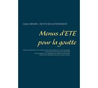 Menus d'été pour la goutte