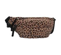 MENUY Sac Leopard Femme Sacs Demi-lune Peut être Porté à la Main L'épaule ou Placé Taille en Toile Avec Bandoulière Réglable Grande Capacité Adapté Aux Voyages au Travail et L'université