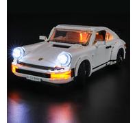 MENZAVA Kit d'éclairage LED Compatible avec Lego 10295 Porsche 911 Icons - Jeu de lumière pour Modèle de Blocs de Construction (Modèle Non Inclus)