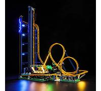 MENZAVA Kit d'éclairage LED Compatible avec Lego 10303 Le Grand Huit Icons - Jeu de lumière pour Modèle de Blocs de Construction (Modèle Non Inclus)