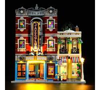 MENZAVA Kit d'éclairage LED Compatible avec Lego 10312 Le Club de Jazz Icons - Jeu de lumière pour Modèle de Blocs de Construction (Modèle Non Inclus)