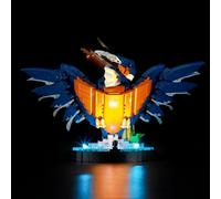 MENZAVA Kit d'éclairage LED Compatible avec Lego 10331 Le Martin-pêcheur Icons - Jeu de lumière pour Modèle de Blocs de Construction (Modèle Non Inclus)