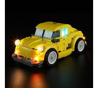 MENZAVA Kit d'éclairage LED Compatible avec Lego 10338 Bumblebee Icons - Jeu de lumière pour Modèle de Blocs de Construction (Modèle Non Inclus)