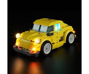 MENZAVA Kit d'éclairage LED Compatible avec Lego 10338 Bumblebee Icons - Jeu de lumière pour Modèle de Blocs de Construction (Modèle Non Inclus)