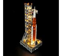 MENZAVA Kit d'éclairage LED Compatible avec Lego 10341 Le système de Lancement Spatial d'Artemis de la NASA Icons - Jeu de lumière pour Modèle de Blocs de Construction (Modèle Non Inclus)