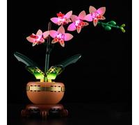 MENZAVA Kit d'éclairage LED Compatible avec Lego 10343 L’orchidée Miniature Botanical Collection - Jeu de lumière LED pour Modèle de Blocs de Construction (Modèle Non Inclus)