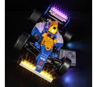 MENZAVA Kit d'éclairage LED Compatible avec Lego 10353 Williams Racing FW14B et Nigel Mansell Icons - Jeu de lumière LED pour Modèle de Blocs de Construction (Modèle Non Inclus)