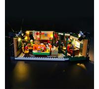 MENZAVA Kit d'éclairage LED Compatible avec Lego 21319 Central Perk Ideas - Jeu de lumière pour Modèle de Blocs de Construction (Modèle Non Inclus)