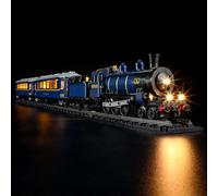 MENZAVA Kit d'éclairage LED Compatible avec Lego 21344 Le Train Orient-Express Ideas - Jeu de lumière pour Modèle de Blocs de Construction (Modèle Non Inclus)