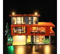 MENZAVA Kit d'éclairage LED Compatible avec Lego 21354 Twilight : la Maison des Cullen Ideas - Jeu de lumière LED pour Modèle de Blocs de Construction (Modèle Non Inclus)