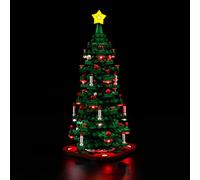 MENZAVA Kit d'éclairage LED Compatible avec Lego 40573 Le Sapin de Noël - Jeu de lumière pour Modèle de Blocs de Construction (Modèle Non Inclus)