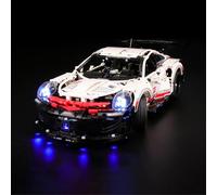 MENZAVA Kit d'éclairage LED Compatible avec Lego 42096 Porsche 911 RSR Technic - Jeu de lumière pour Modèle de Blocs de Construction (Modèle Non Inclus)