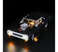 MENZAVA Kit d'éclairage LED Compatible avec Lego 42111 La Dodge Charger de Dom Technic - Jeu de lumière pour Modèle de Blocs de Construction (Modèle Non Inclus)