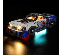 MENZAVA Kit d'éclairage LED Compatible avec Lego 42153 Chevrolet Camaro ZL1 NASCAR Next Gen Technic - Jeu de lumière pour Modèle de Blocs de Construction (Modèle Non Inclus)