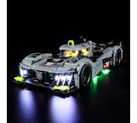 MENZAVA Kit d'éclairage LED Compatible avec Lego 42156 Peugeot 9X8 24H Le Mans Hybrid Hypercar Technic - Jeu de lumière pour Modèle de Blocs de Construction (Modèle Non Inclus)