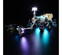 MENZAVA Kit d'éclairage LED Compatible avec Lego 42158 NASA Mars Rover Perseverance Technic - Jeu de lumière pour Modèle de Blocs de Construction (Modèle Non Inclus)