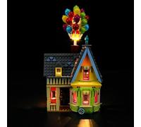 MENZAVA Kit d'éclairage LED Compatible avec Lego 43217 La Maison de « Là-Haut » Disney - Jeu de lumière pour Modèle de Blocs de Construction (Modèle Non Inclus)