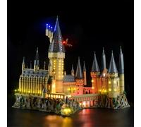 MENZAVA Kit d'éclairage LED Compatible avec Lego 71043 Le château de Poudlard Harry Potter - Jeu de lumière pour Modèle de Blocs de Construction (Modèle Non Inclus)
