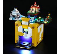 MENZAVA Kit d'éclairage LED Compatible avec Lego 71395 Bloc Point d'interrogation Super Mario 64 Super Mario - Jeu de lumière pour Modèle de Blocs de Construction (Modèle Non Inclus)