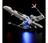 MENZAVA Kit d'éclairage LED Compatible avec Lego 75355 Le Chasseur X-Wing Star Wars - Jeu de lumière pour Modèle de Blocs de Construction (Modèle Non Inclus)