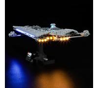 MENZAVA Kit d'éclairage LED Compatible avec Lego 75356 Le Super Destroyer Stellaire de Classe Executor Star Wars - Jeu de lumière pour Modèle de Blocs de Construction (Modèle Non Inclus)