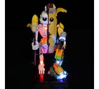 MENZAVA Kit d'éclairage LED Compatible avec Lego 77072 Banane pelée Fortnite - Jeu de lumière LED pour Modèle de Blocs de Construction (Modèle Non Inclus)